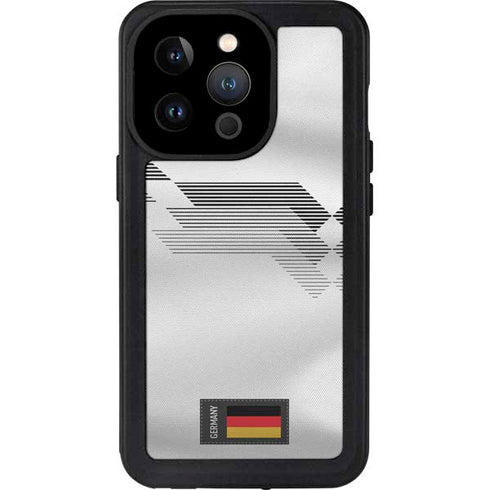 Germany Soccer Flag iPhone 15 Pro Waterproof Case